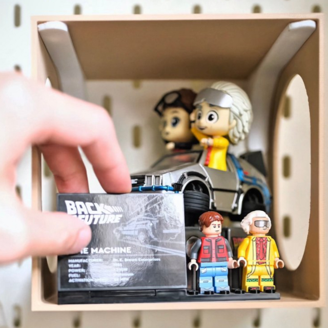 IKEA SKADIS TOY DISPLAY BOXES