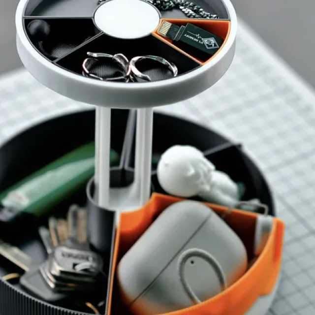 Retro Pie Chart storage set