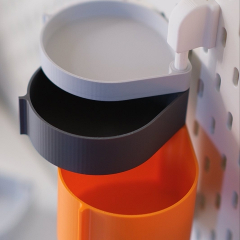 IKEA SKADIS ROTATABLE TRAY SET