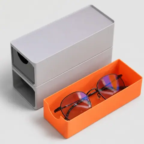 Modular Glasses Storage Drawer | Stackable Eyewear Organizer
