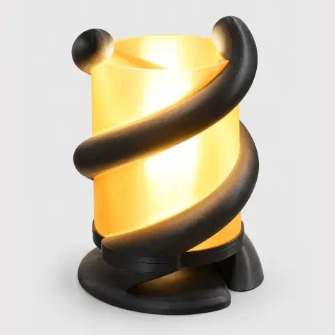 Coil Lamp | Spiral Fidget Lamp