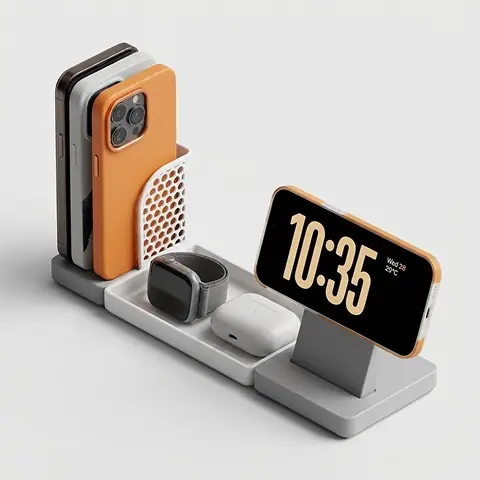 Magnetic Modular iPhone Storage System