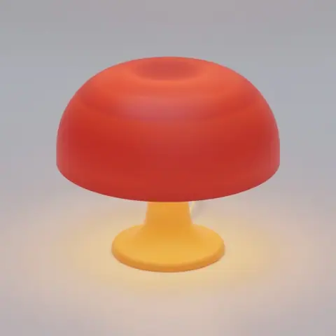 RETRO MUSHROOM LAMP