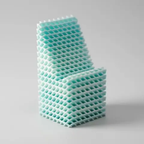 Minimal Mesh Gaming Console Stand