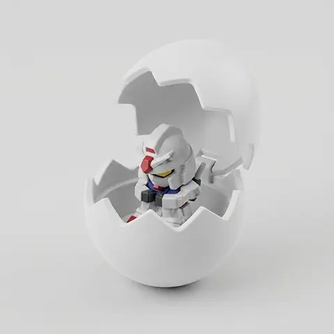 Egg Capsule for Tiny Toys