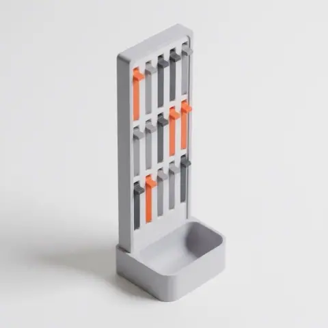 HookForm Modular Rotating Hook Display System