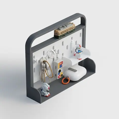 IKEA Skadis Door Entrance Organizer