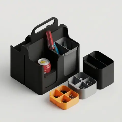 Handheld Portable Tote Set | For Picnic, Outdoor Maintenance and More