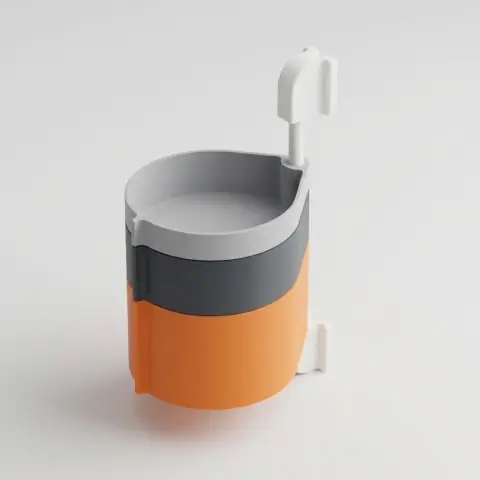 IKEA SKÅDIS ROTATABLE TRAY SET