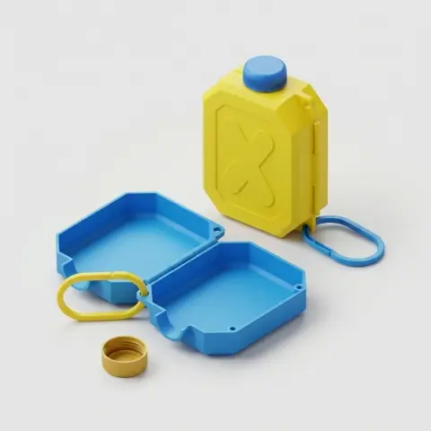 Gas Tank Portable Storage Box